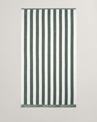 Toalla de playa de rayas en bloque