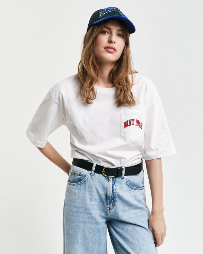 Camiseta GANT 1949 Arch Graphic