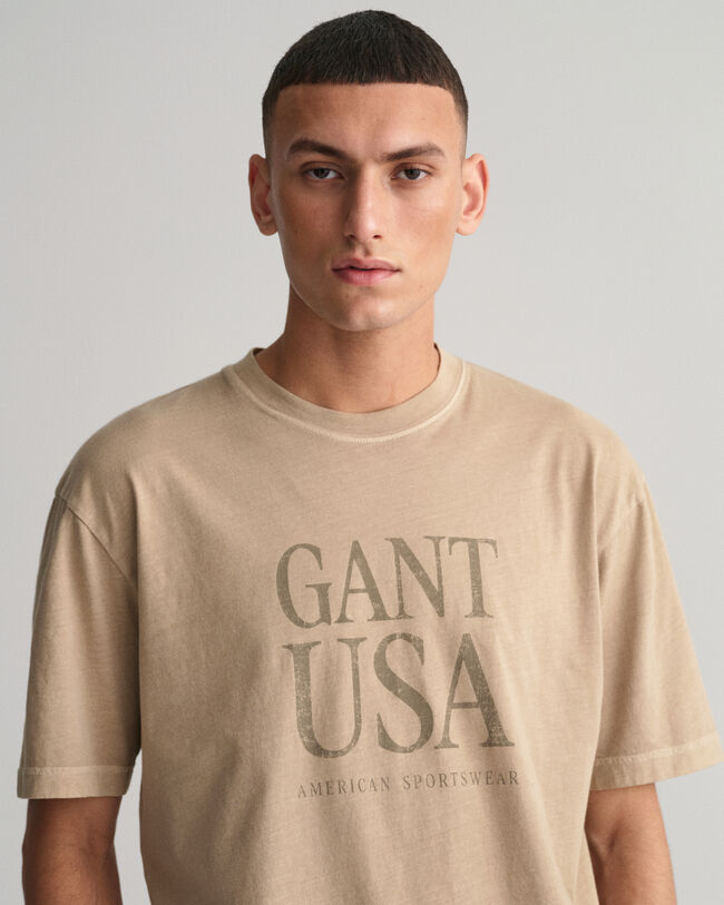 Camiseta GANT USA Sunfaded