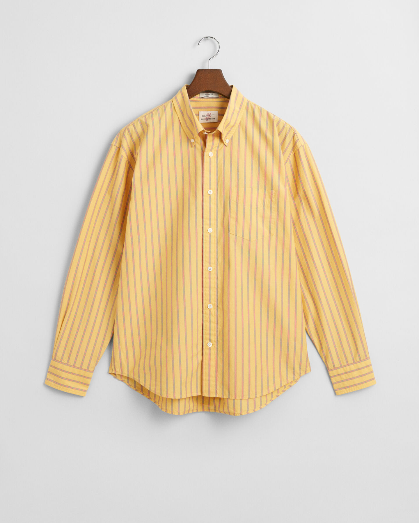 Camisa Relaxed Fit Heritage Poplin a rayas