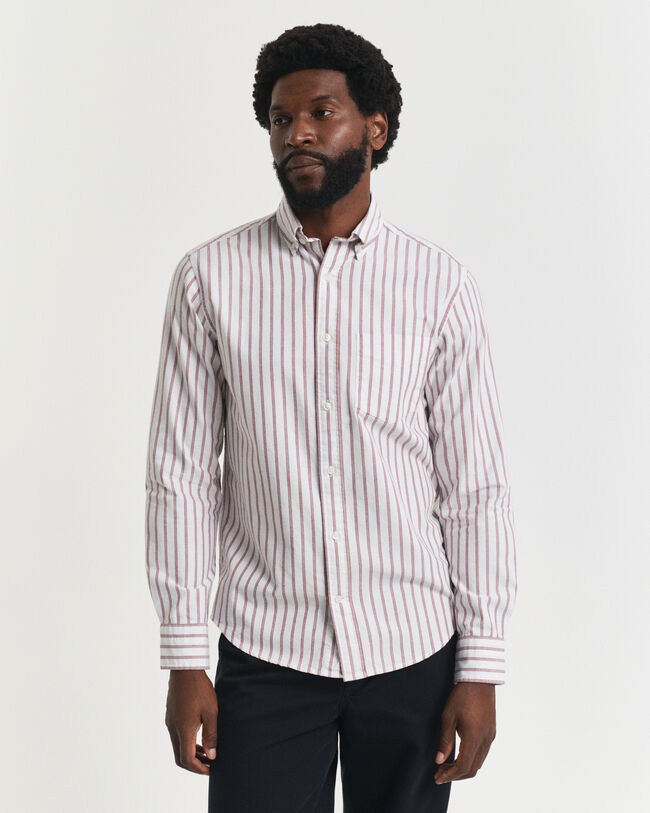 Camisa Oxford Regular Fit Archive a rayas
