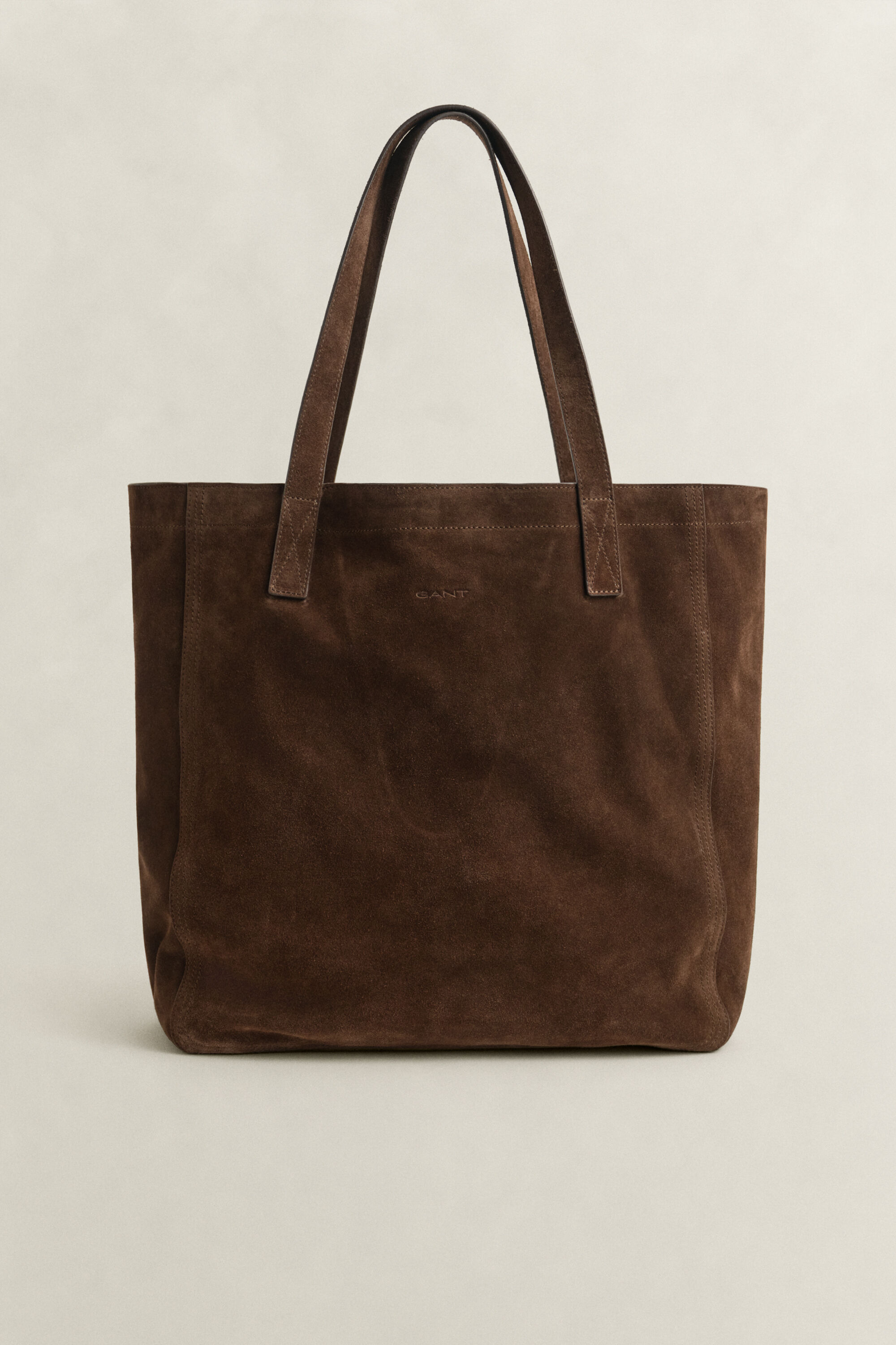 Bolso tote de ante
