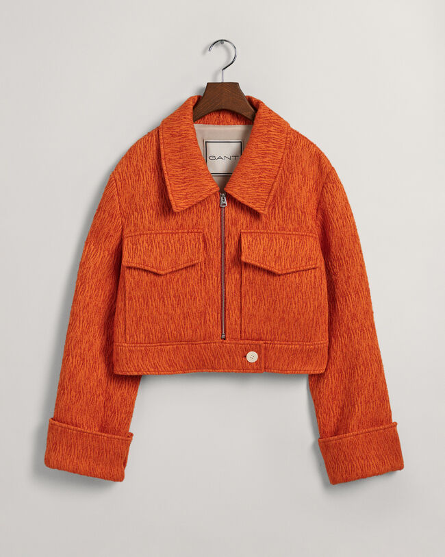 Chaqueta corta Bouclé