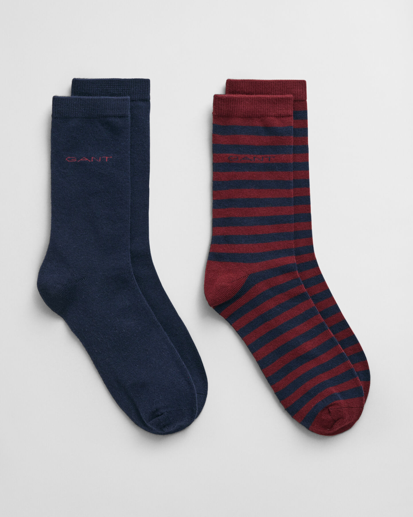 Paquete de dos pares de calcetines de rayas Teens