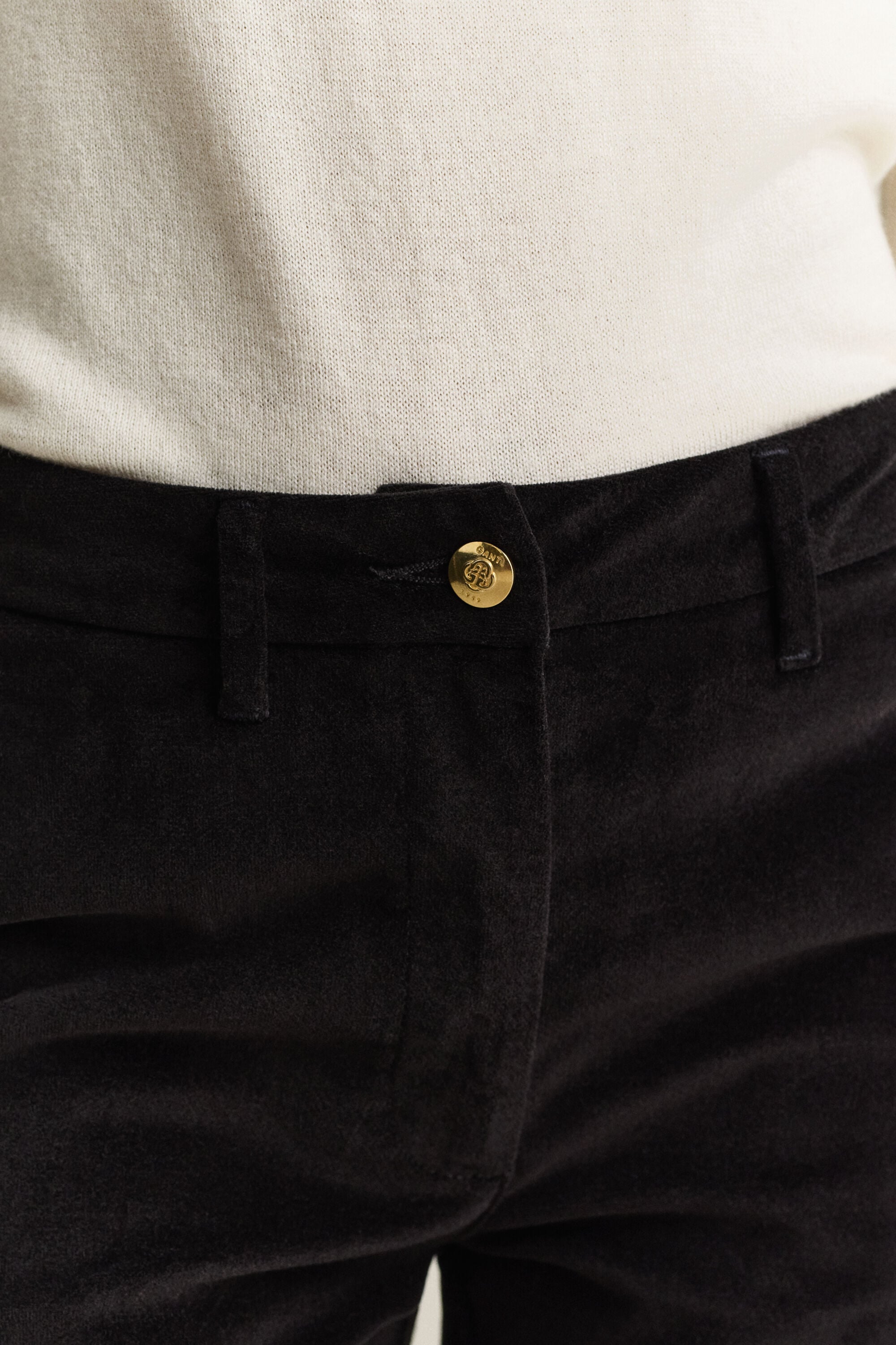 Pantalones de terciopelo acampanados