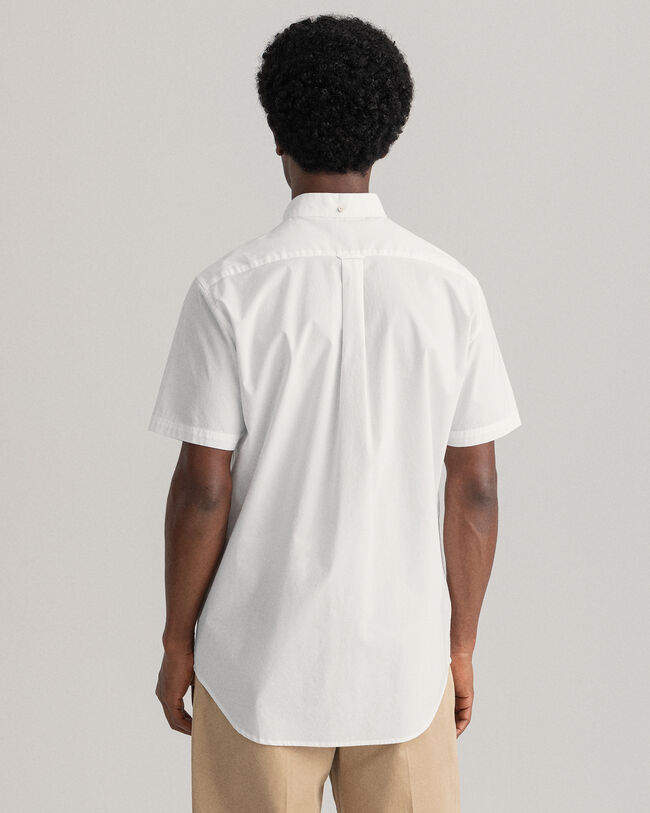 Camisa Regular Fit de manga corta y velarte