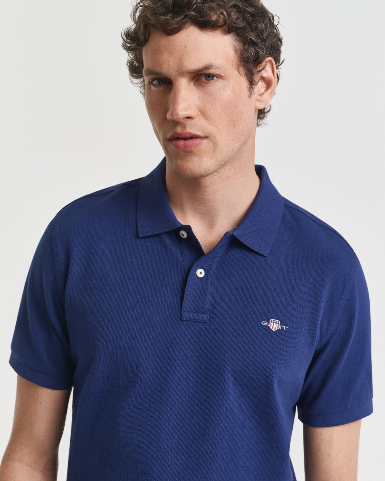 Polo de piqué Regular Fit Shield