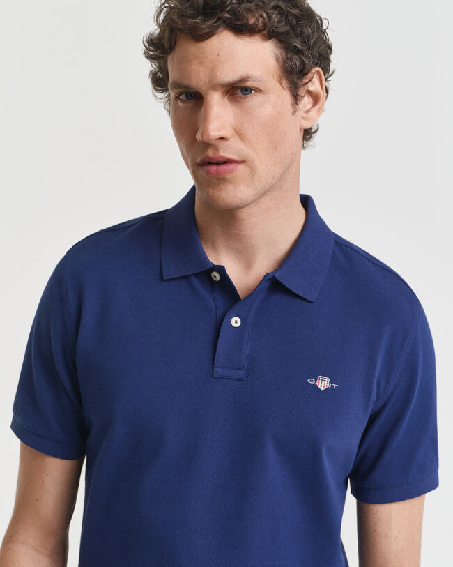Polo de piqué Regular Fit Shield