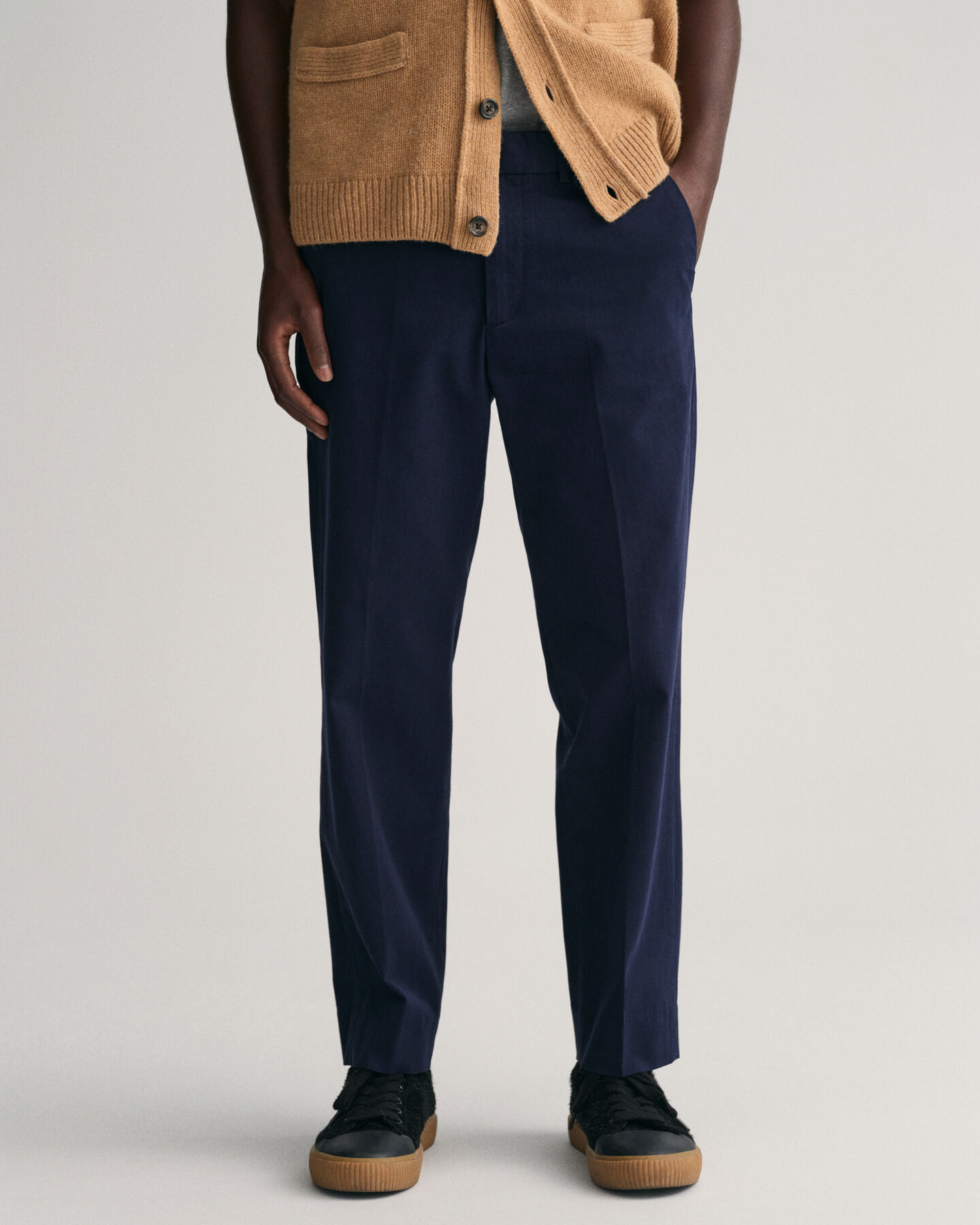 Pantalones de vestir Peached Cotton