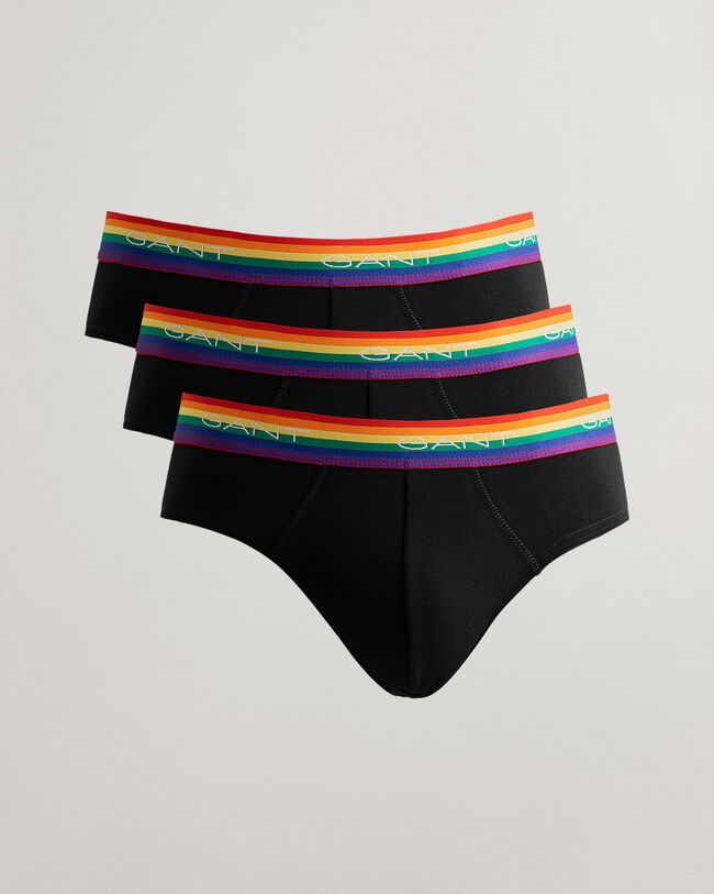 Paquete de tres slips Pride