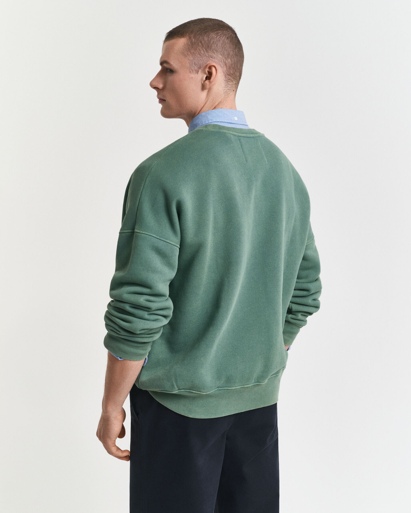 Sudadera de cuello redondo con gráfico