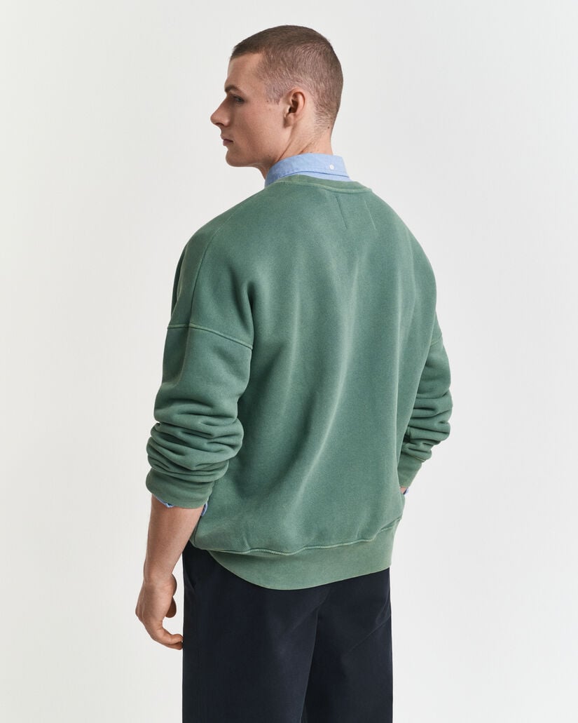 Sudadera de cuello redondo con gráfico