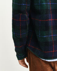 Chaqueta polar a cuadros