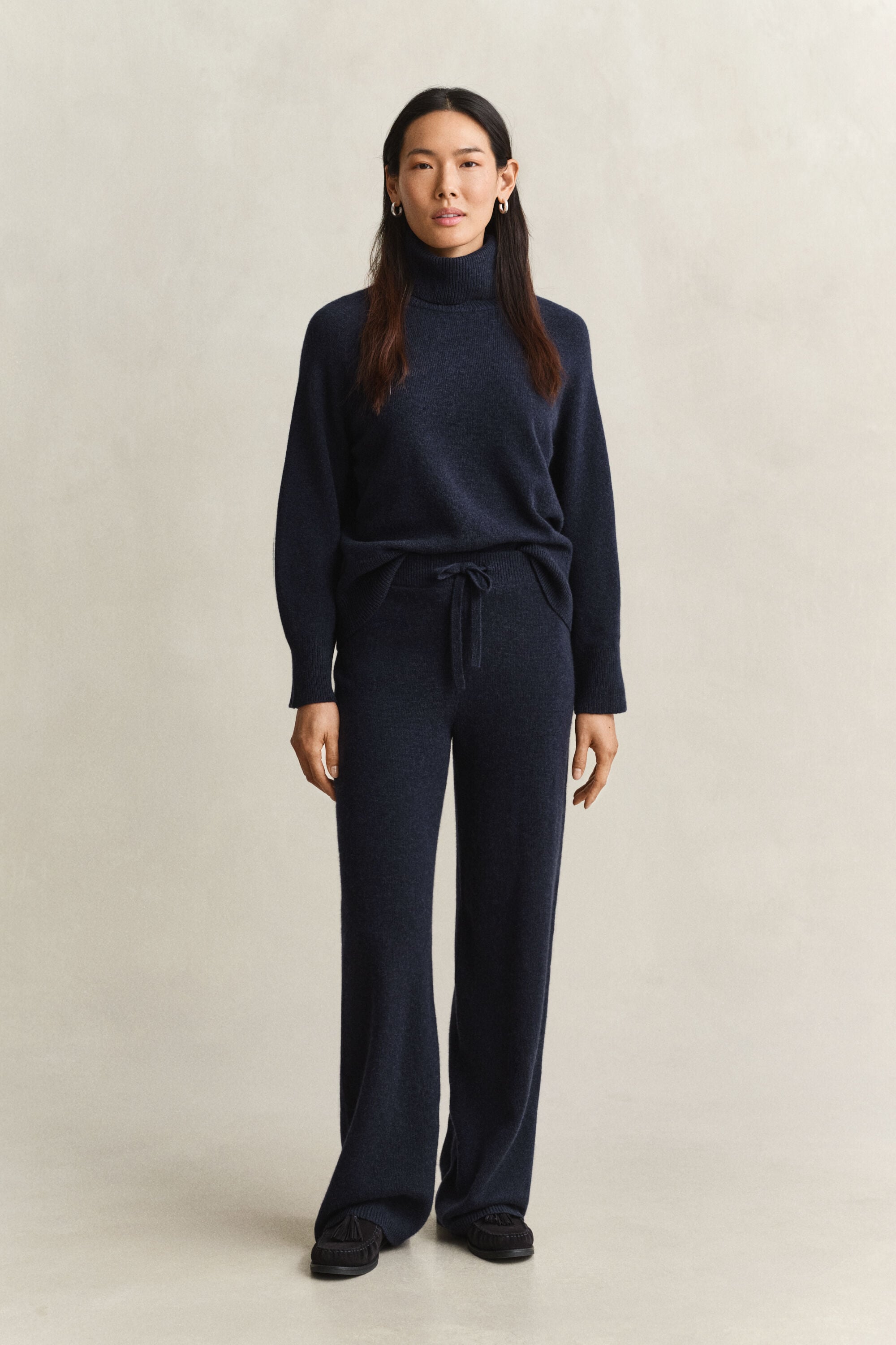 Pantalones de mezcla de lana y cachemir