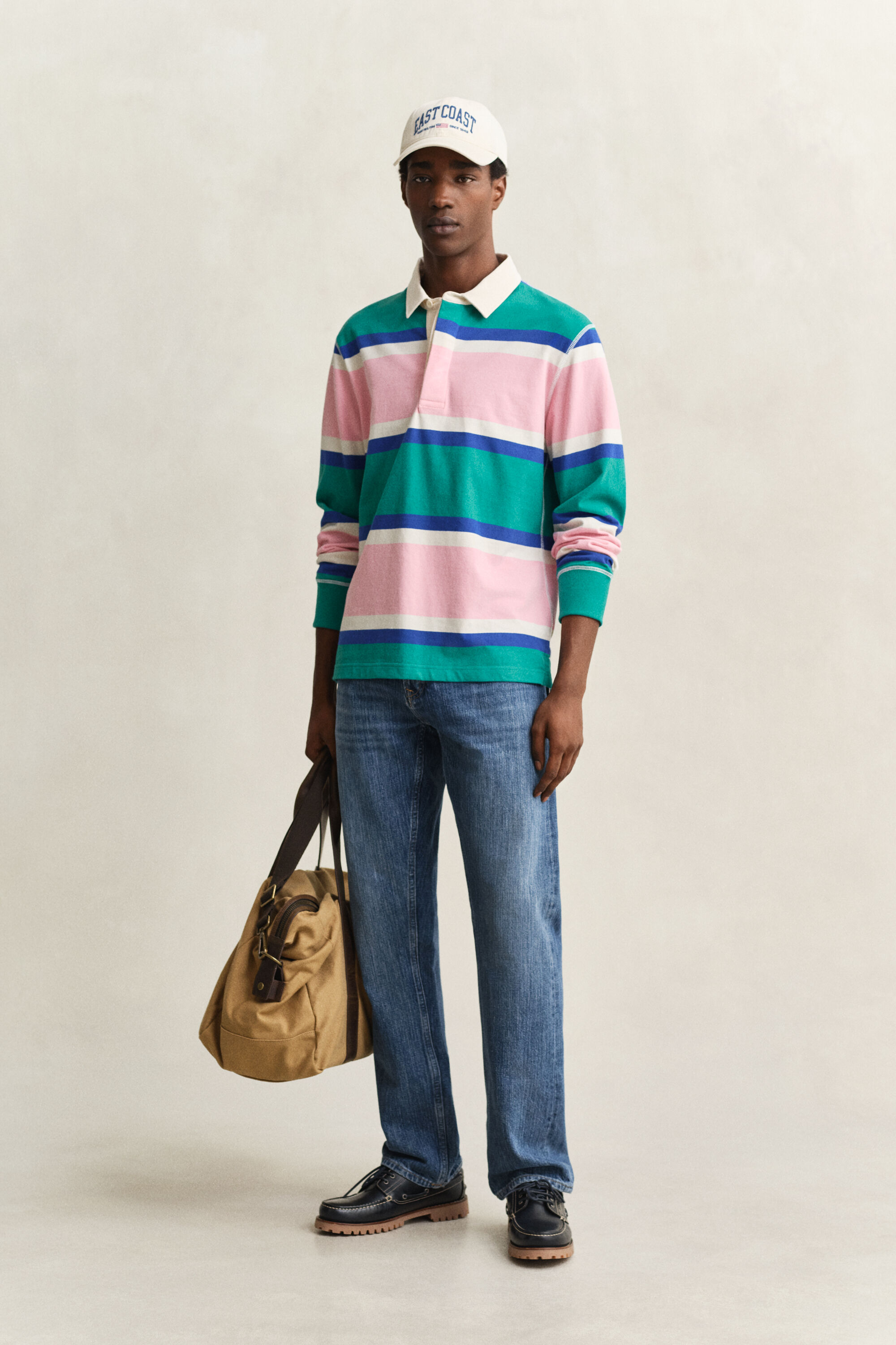 Rugger de rayas en bloque