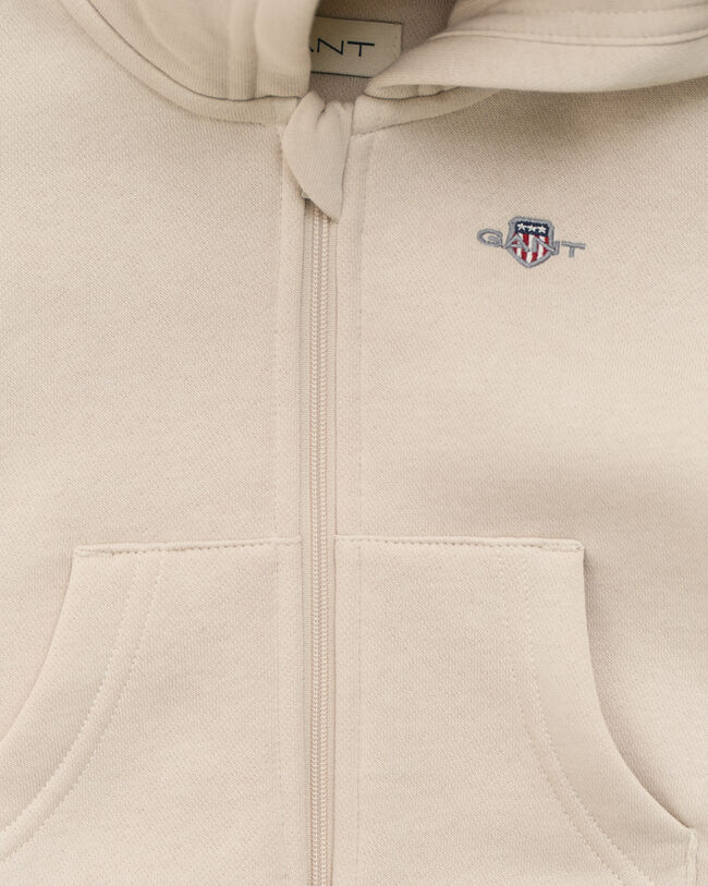 Sudadera con capucha y cremallera Shield Baby