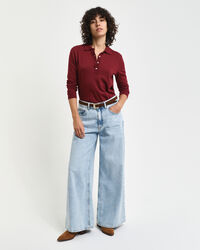 Polo de manga larga sin costuras