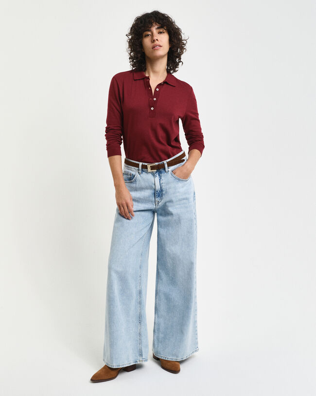 Polo de manga larga sin costuras