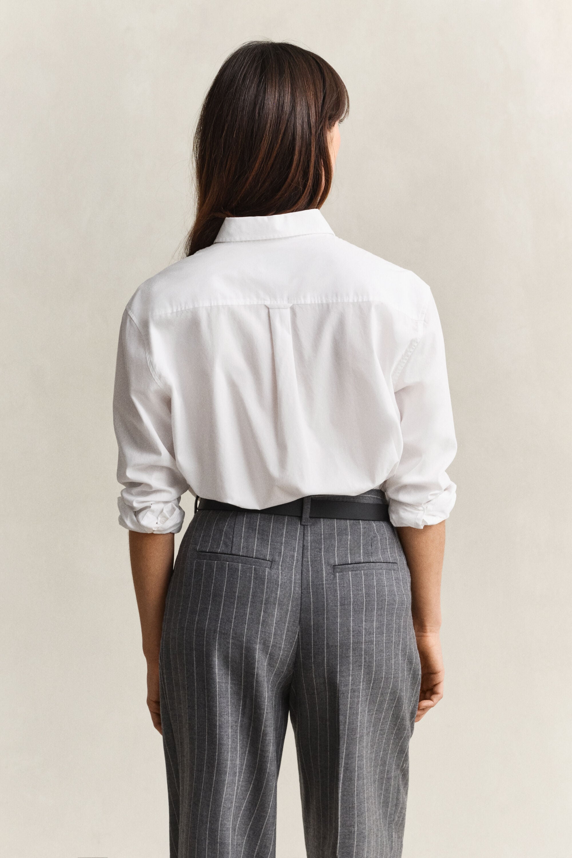 Camisa Relaxed Fit clásica de popelina