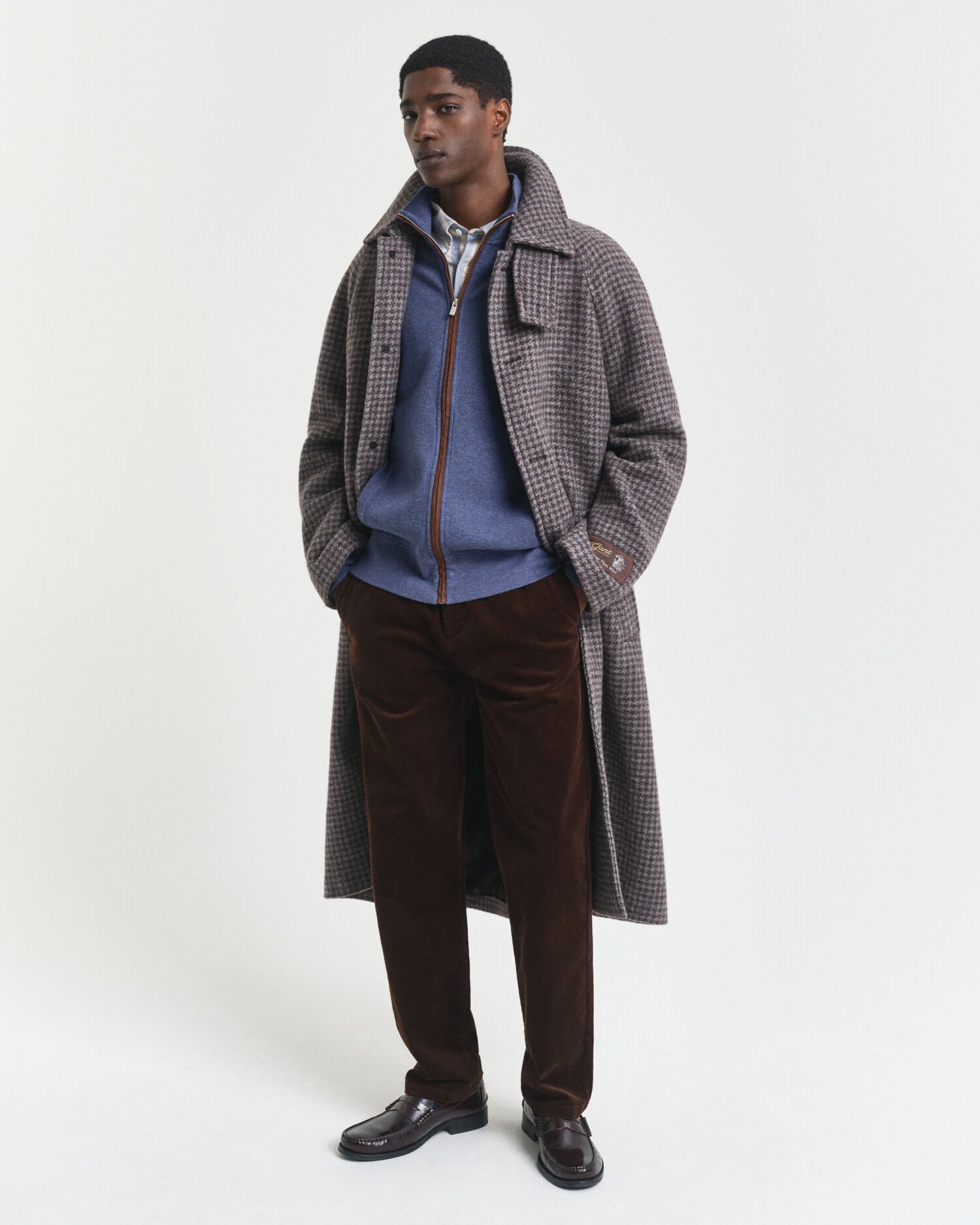 Cárdigan Sacker Rib con cremallera