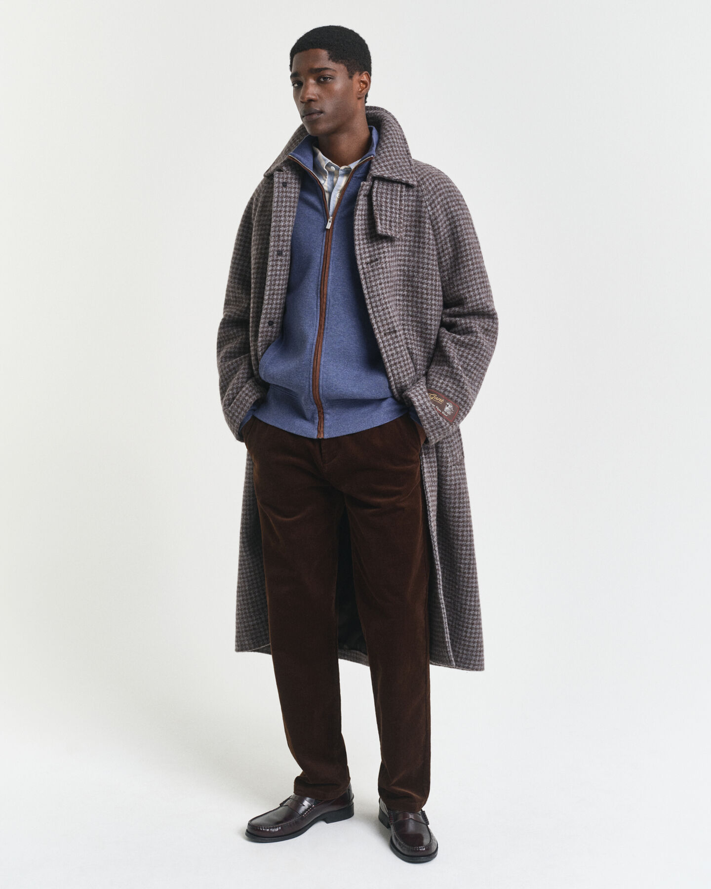 Cárdigan Sacker Rib con cremallera