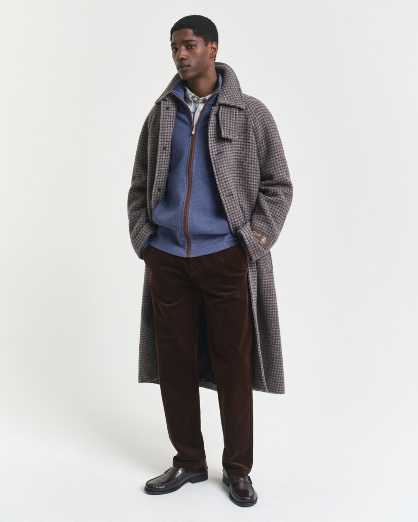 Cárdigan Sacker Rib con cremallera