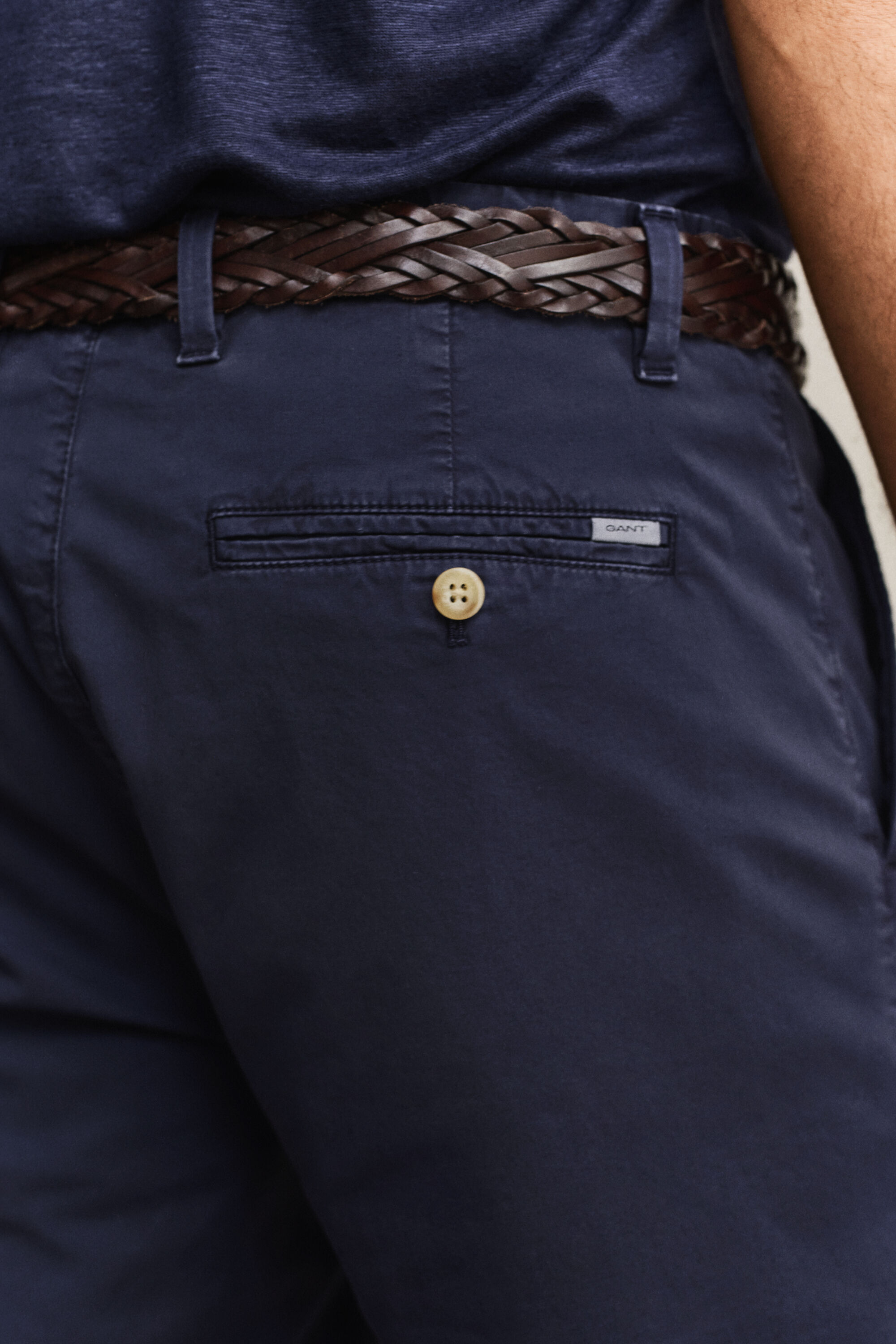 Pantalones chinos cortos Sunfaded