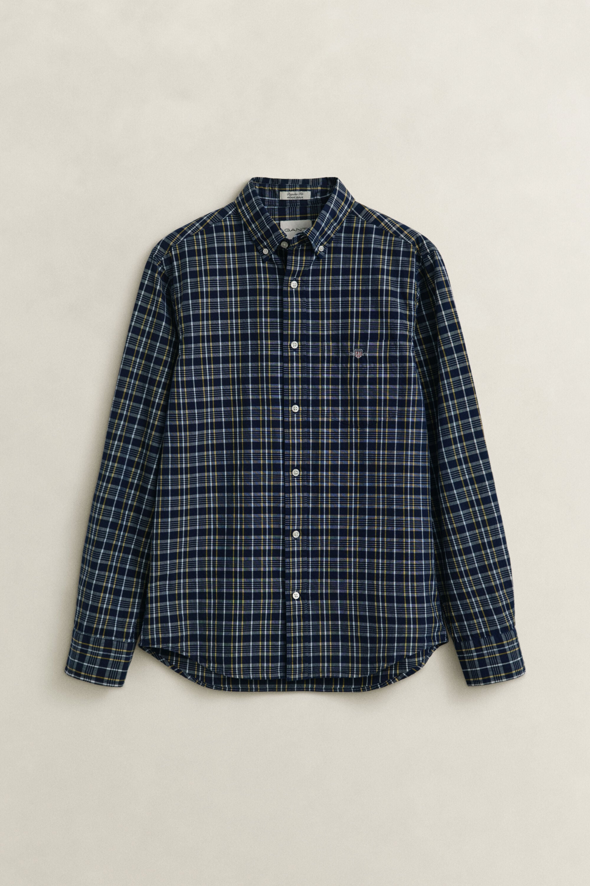 Camisa de popelina a cuadros Archive