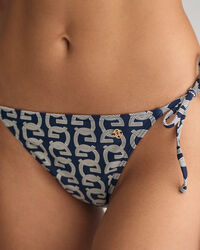 Braguita de bikini con lazada G Patterned