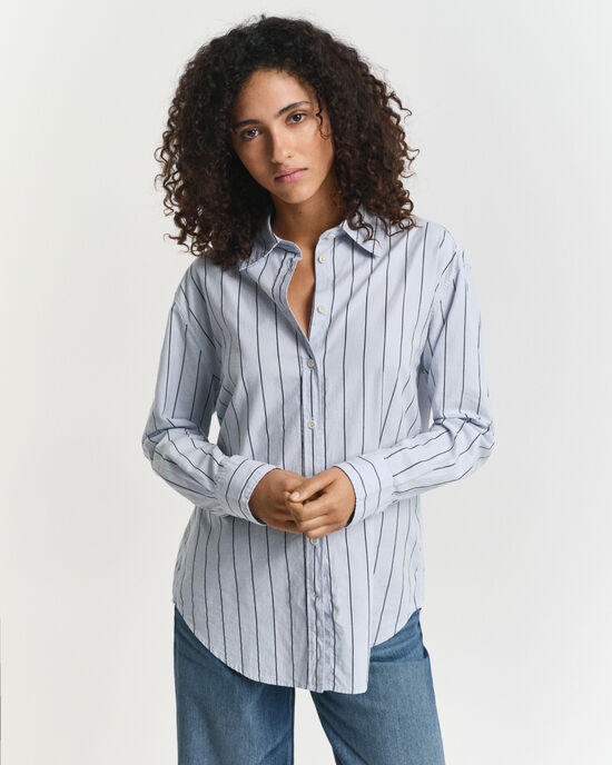 Camisa Oxford Relaxed Fit Luxury a rayas