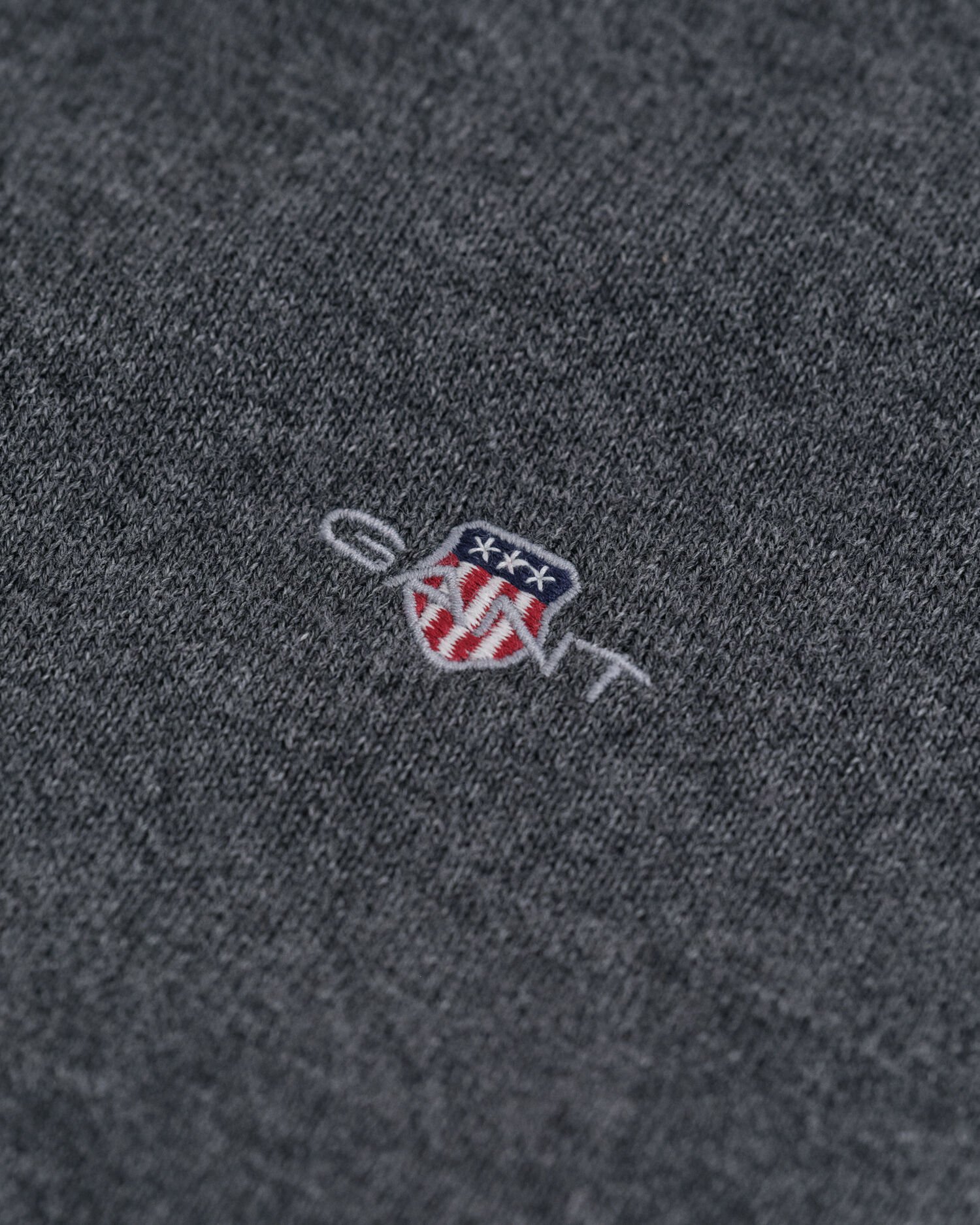 Jersey de algodón y lana con cuello de cisne