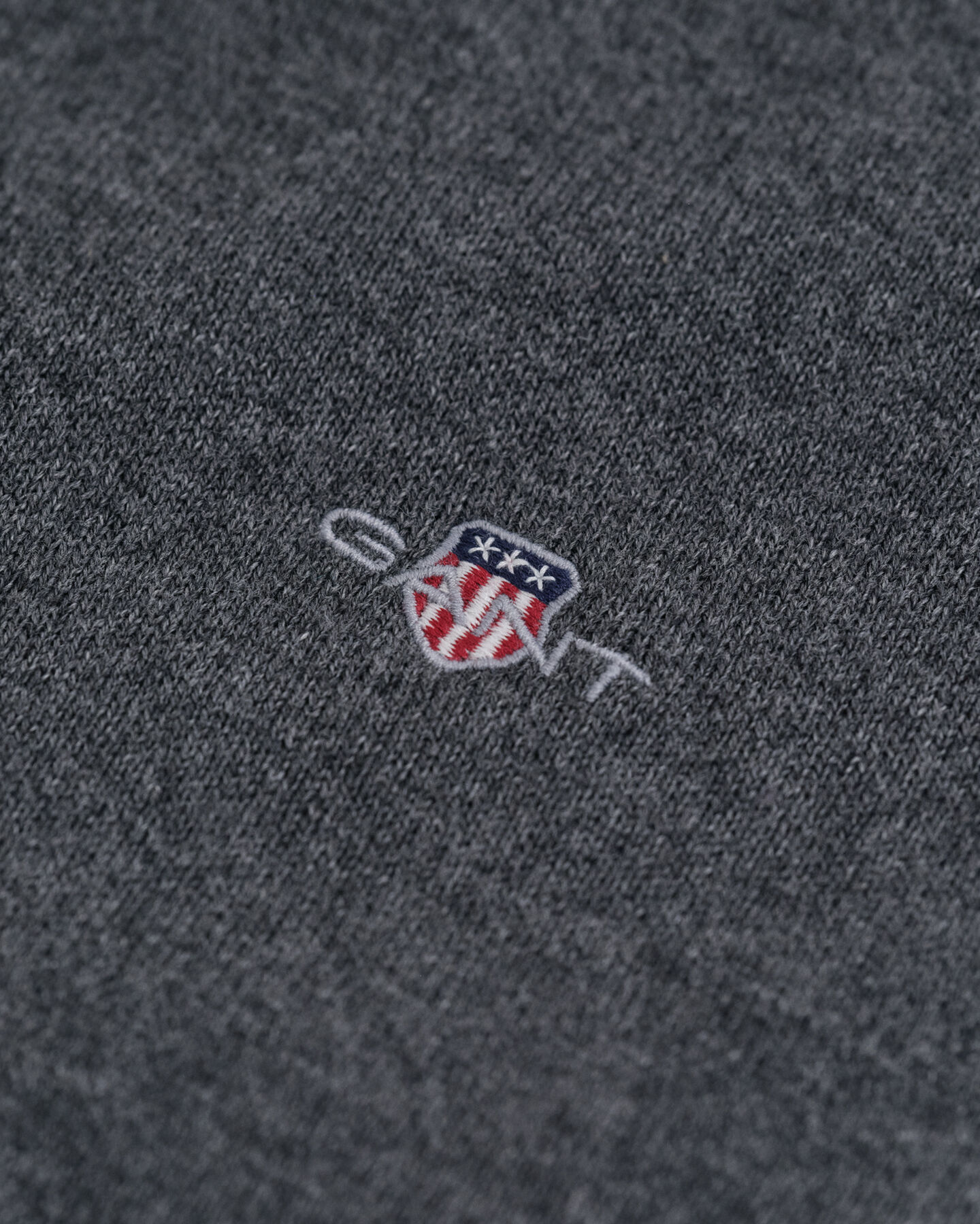 Jersey de algodón y lana con cuello de cisne