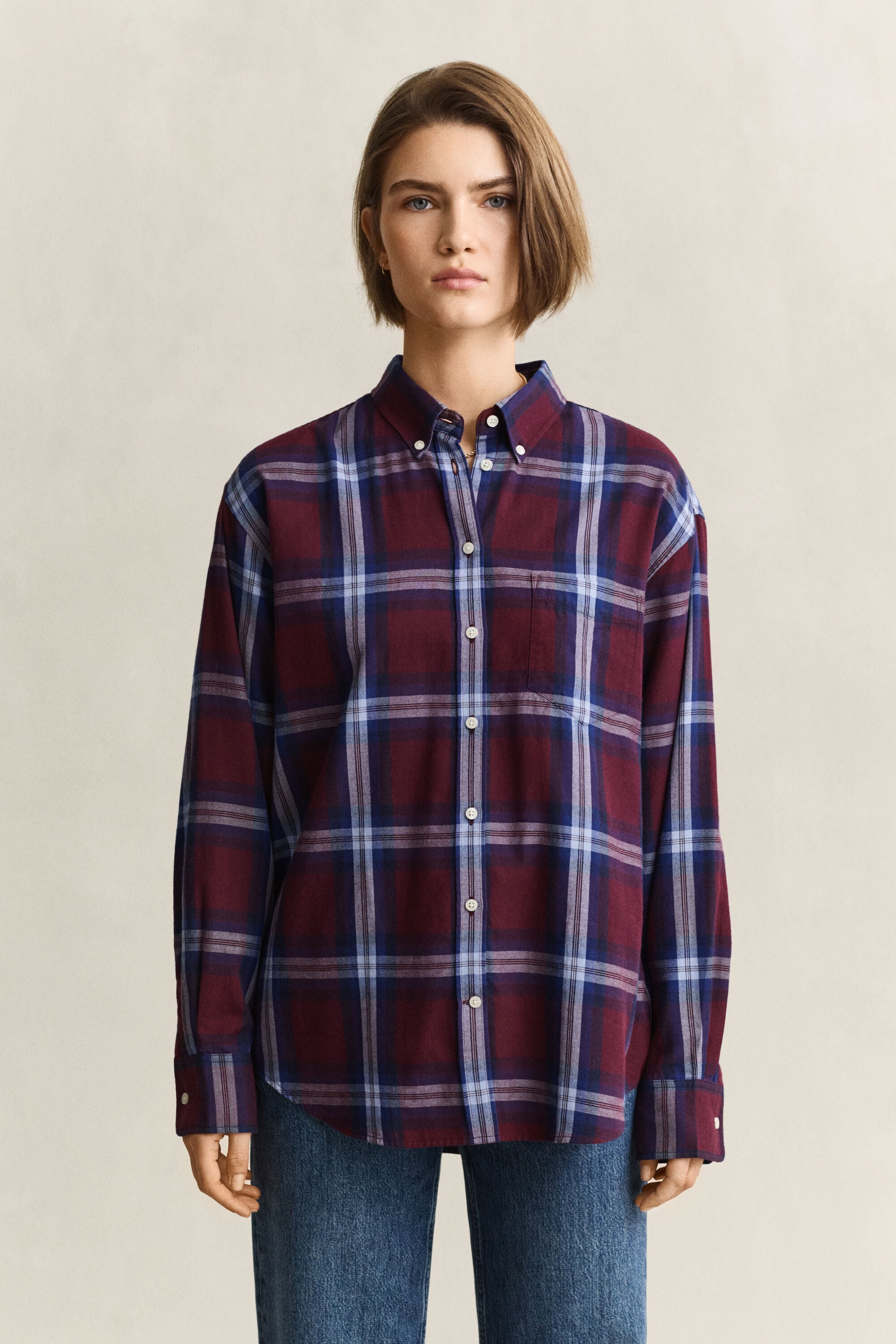 Camisa de franela Relaxed Fit