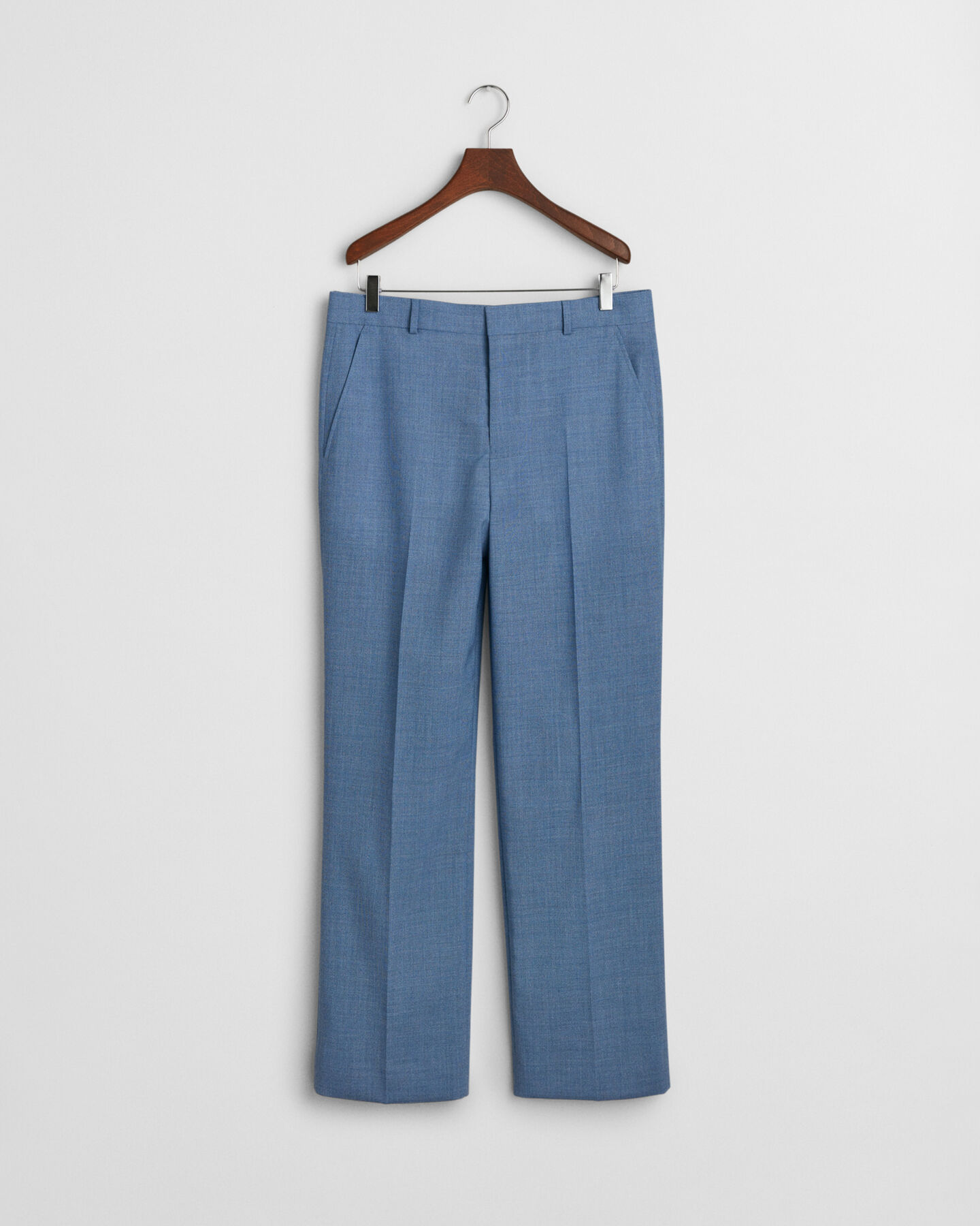 Pantalones de traje Relaxed Fit de lana moulin&eacute;