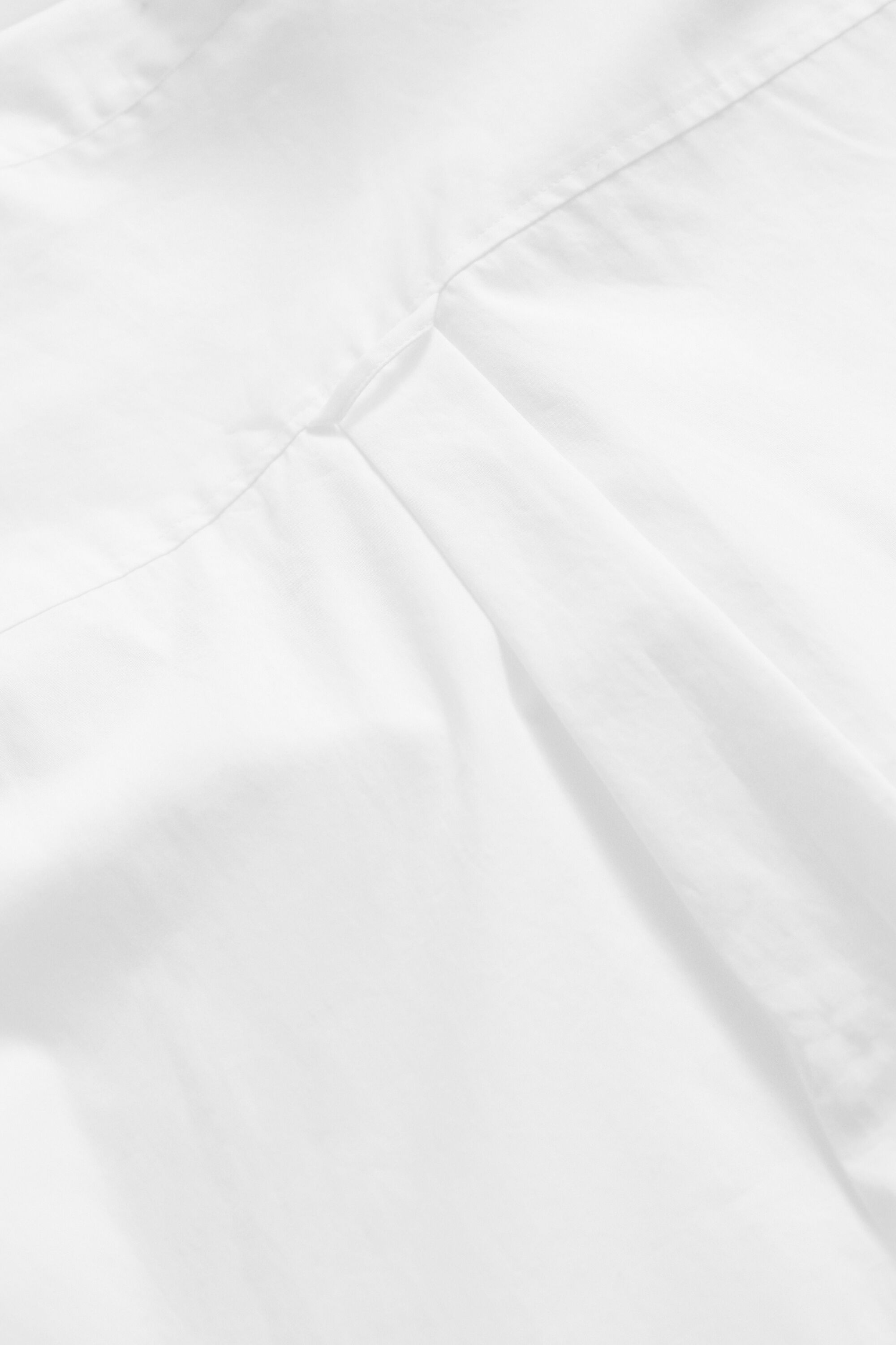 Camisa de popelina con lazada