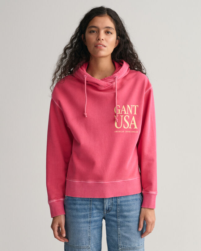 Sudadera con capucha GANT USA Sunfaded