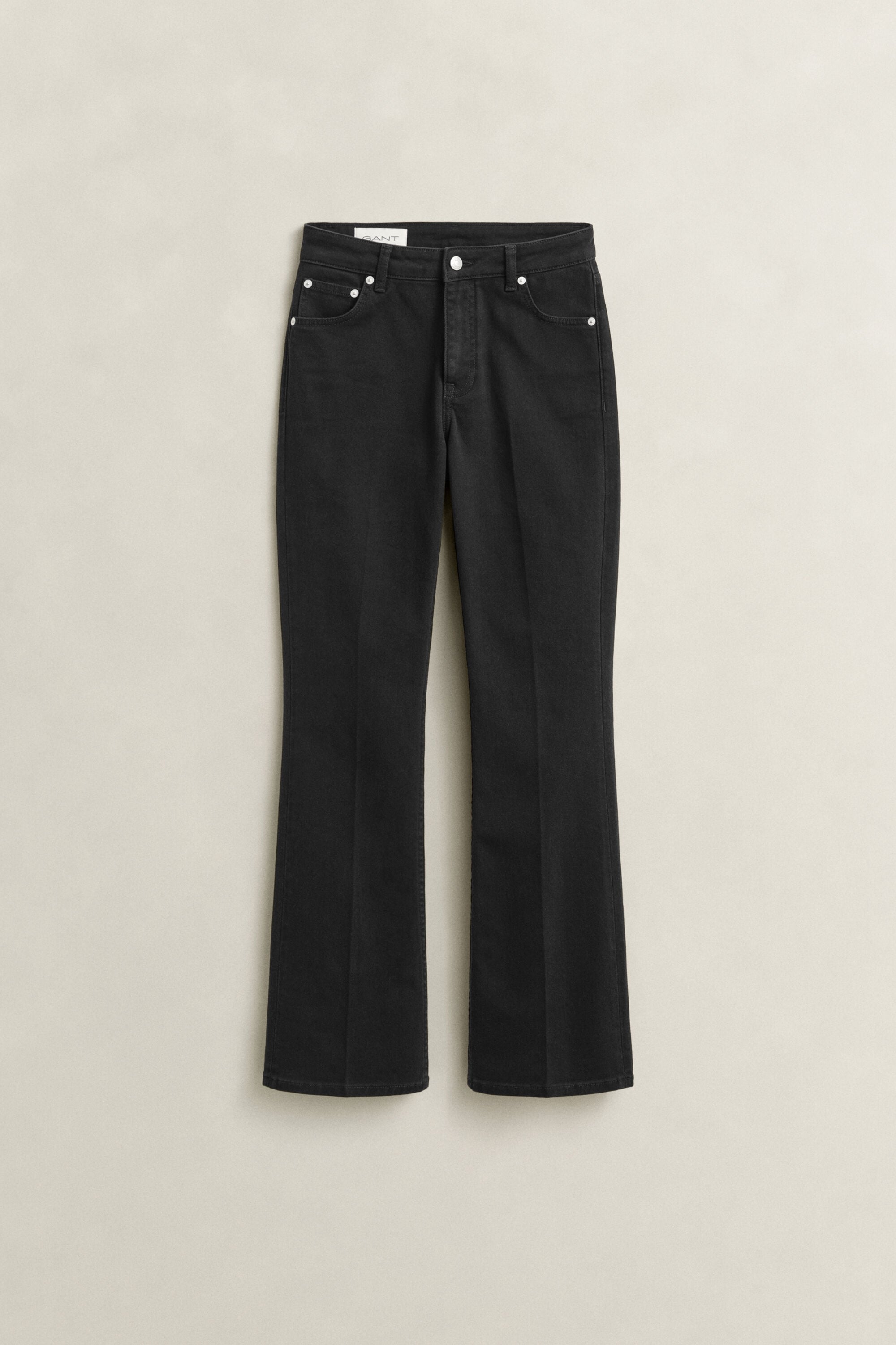 Vaqueros Slim Fit acampanados elásticos