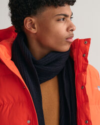 Bufanda de punto de lana Shield Teens