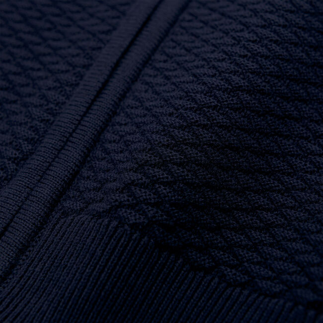 Jersey con cremallera completa Triangle Texture