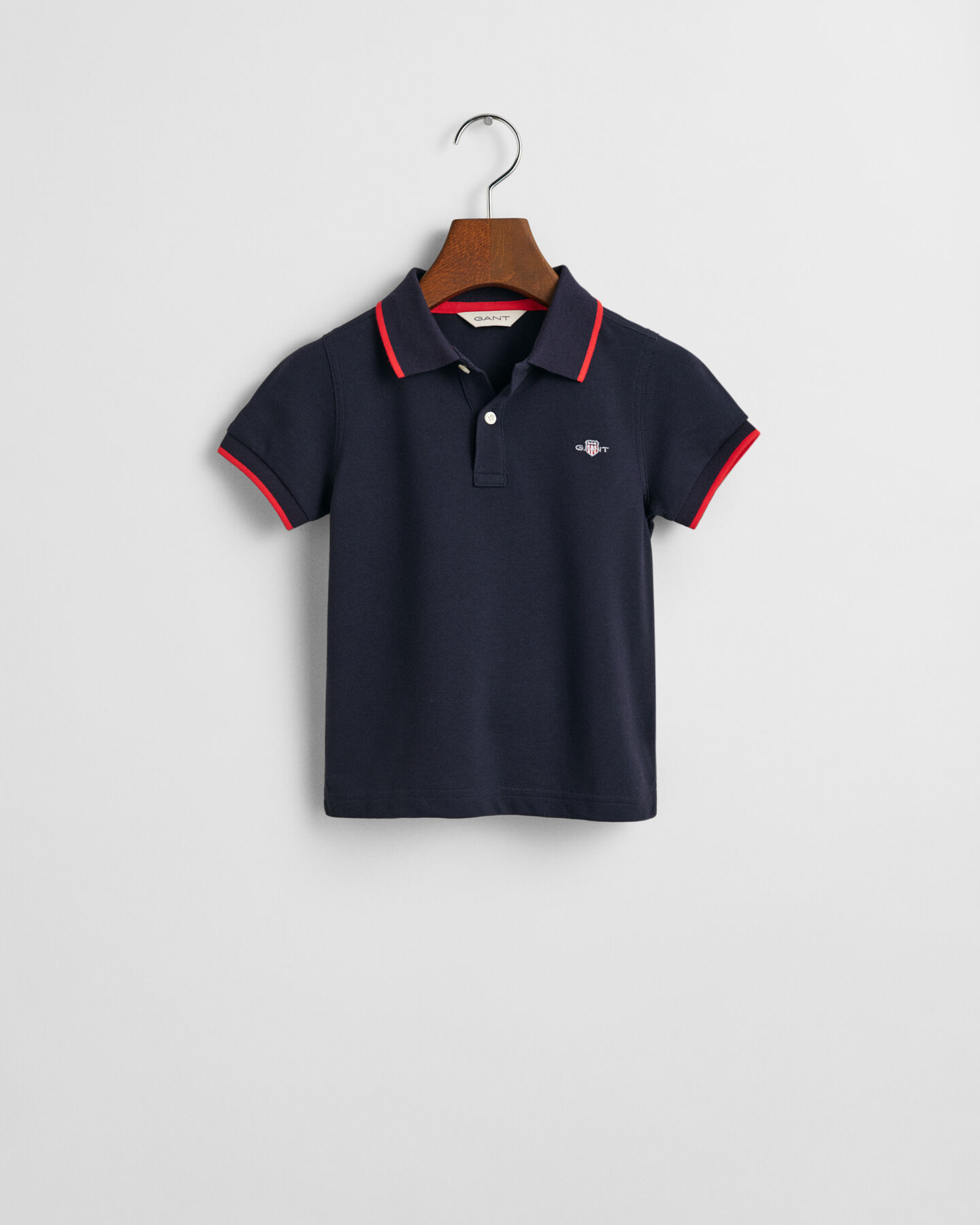 Polo de piqué a rayas GANT Kids