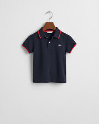 Polo de piqué a rayas GANT Kids