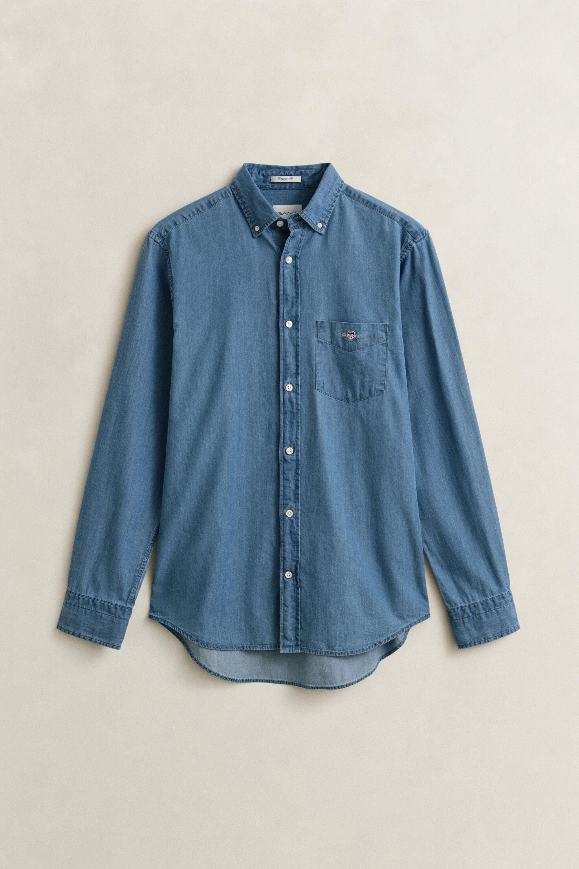 Camisa Regular Fit añil