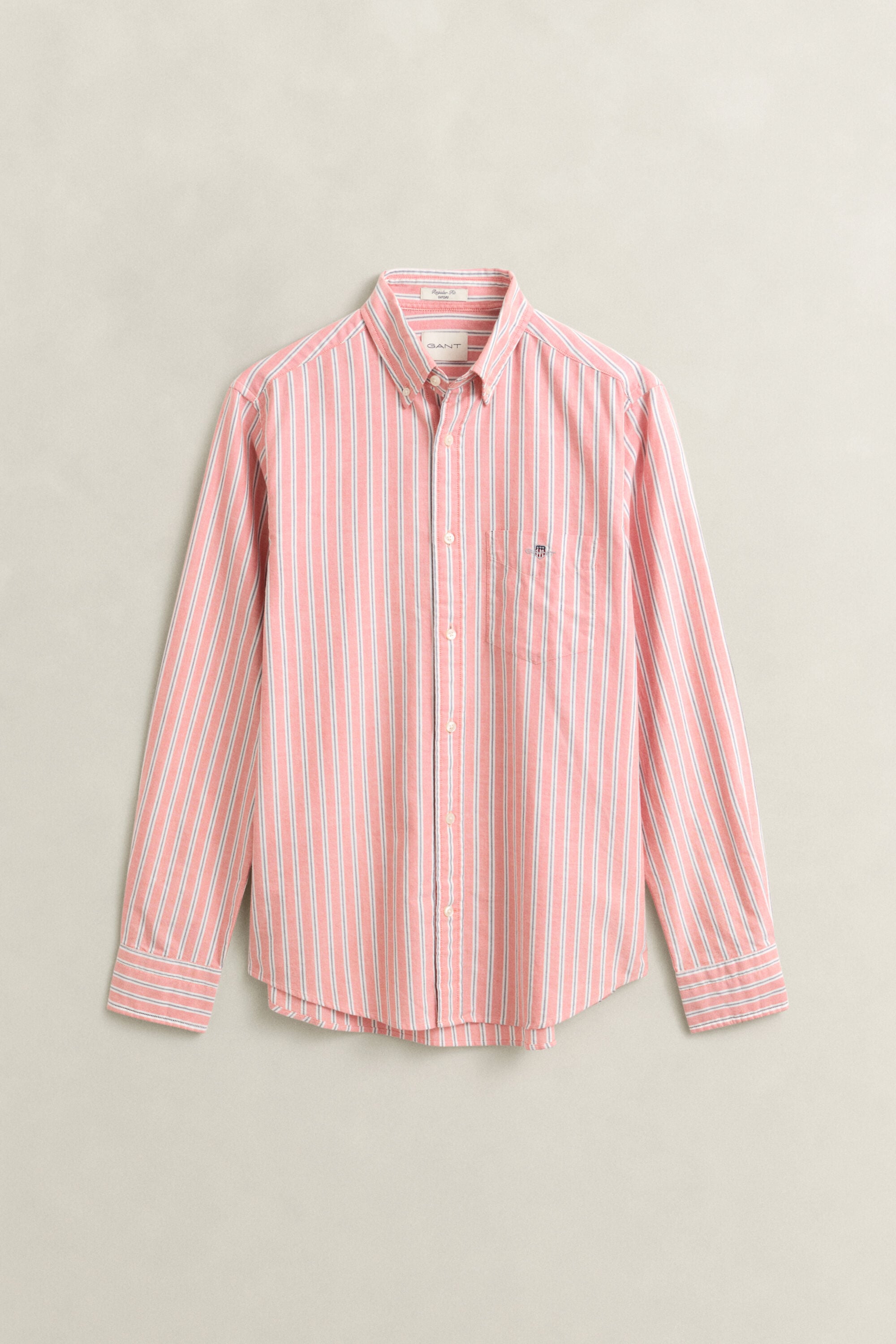Camisa Oxford clásica a rayas