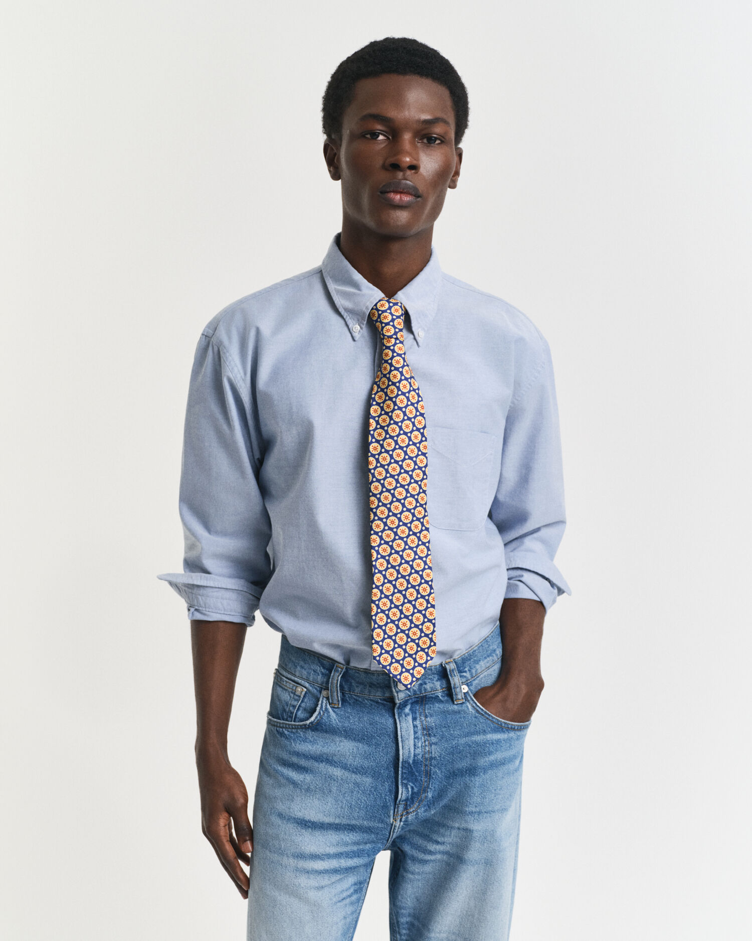 Camisa Oxford Relaxed Fit US