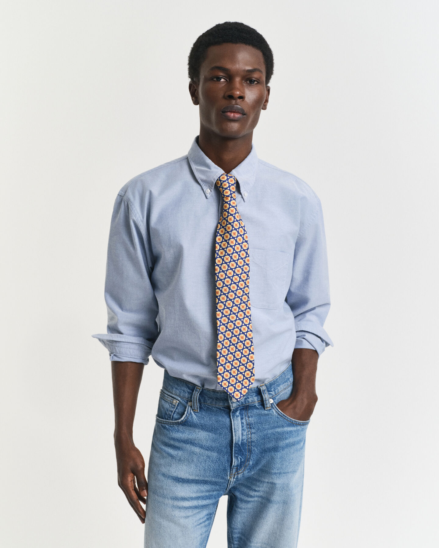 Camisa Oxford Relaxed Fit US