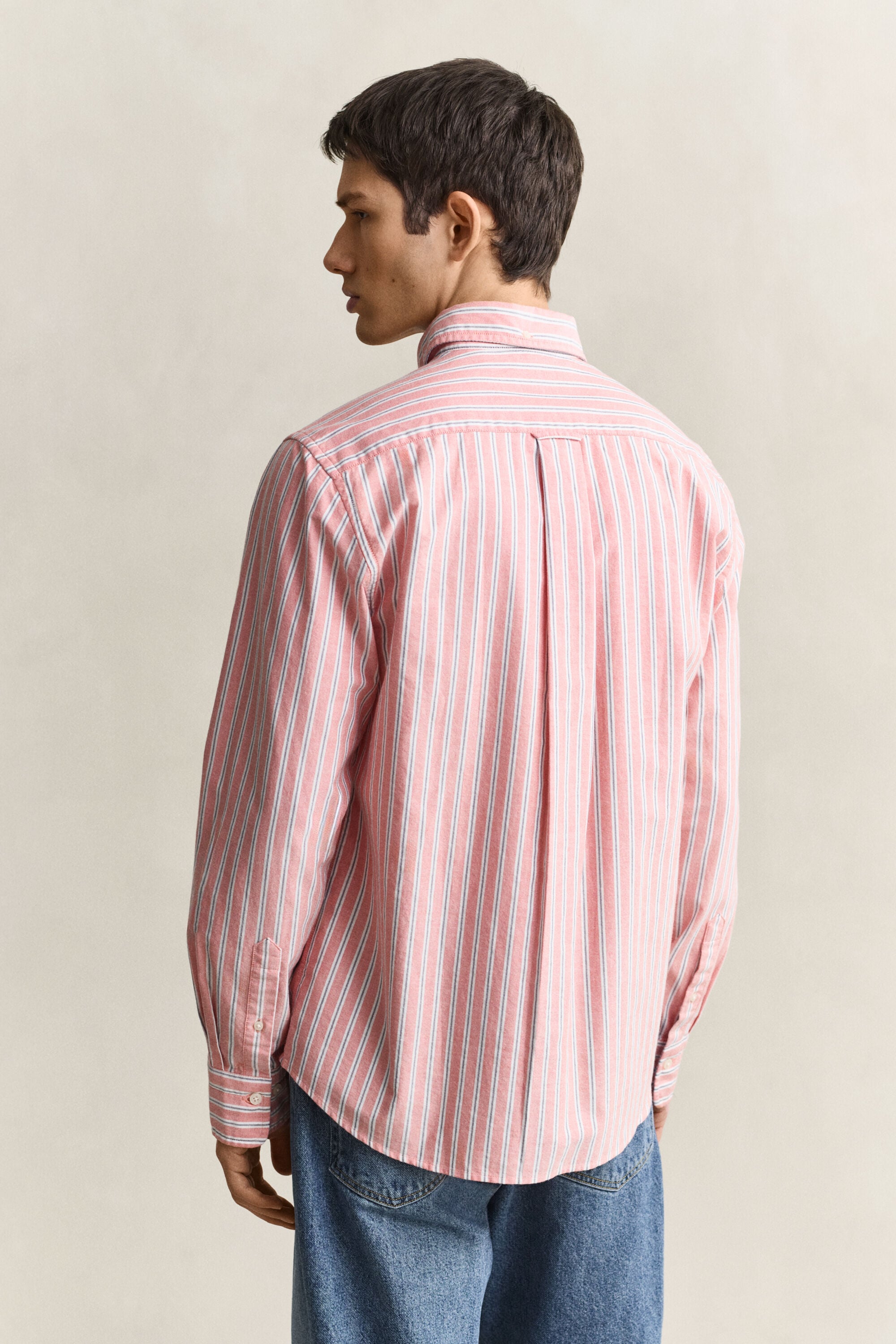 Camisa Oxford clásica a rayas