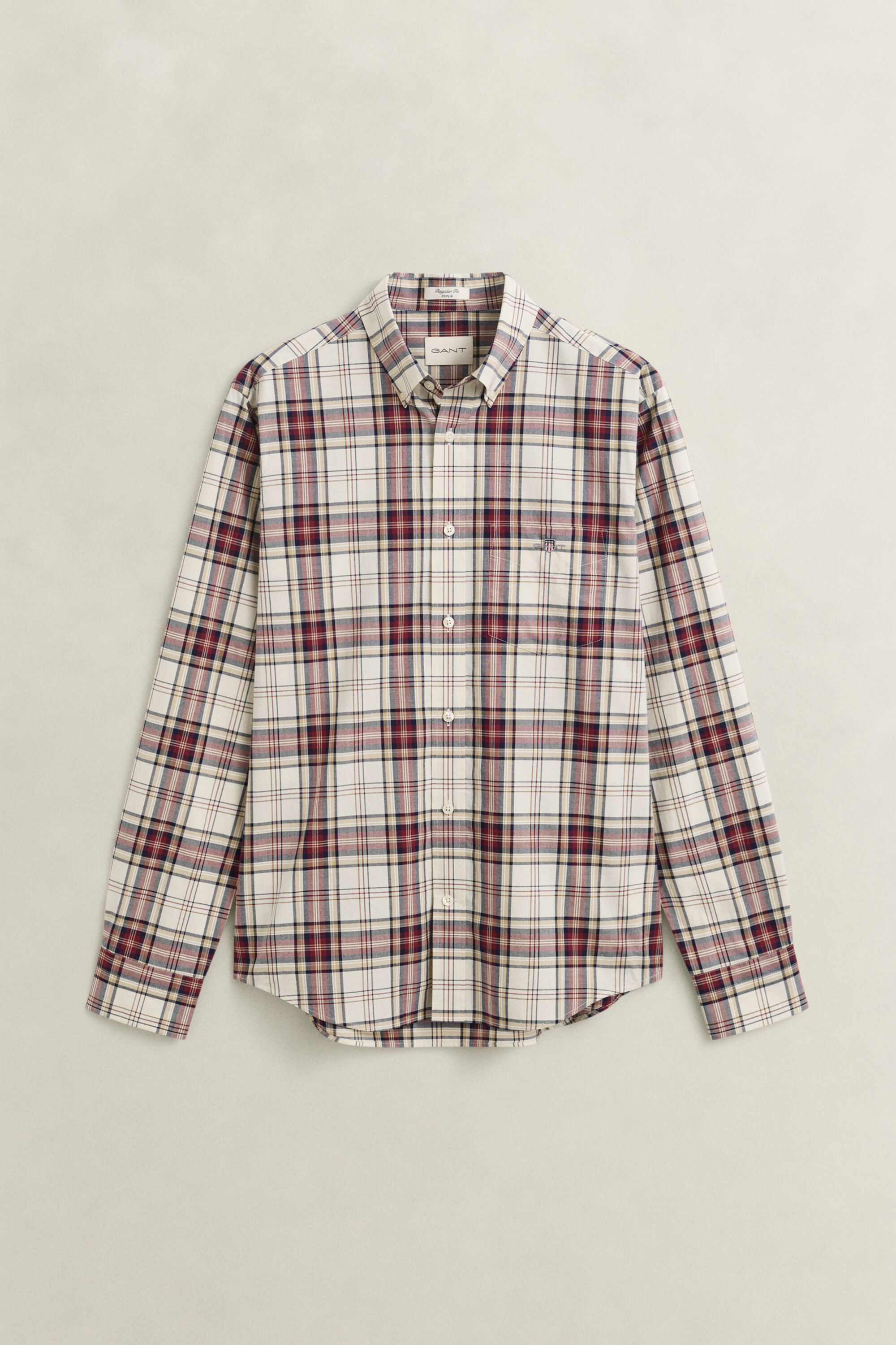 Camisa de popelina a cuadros