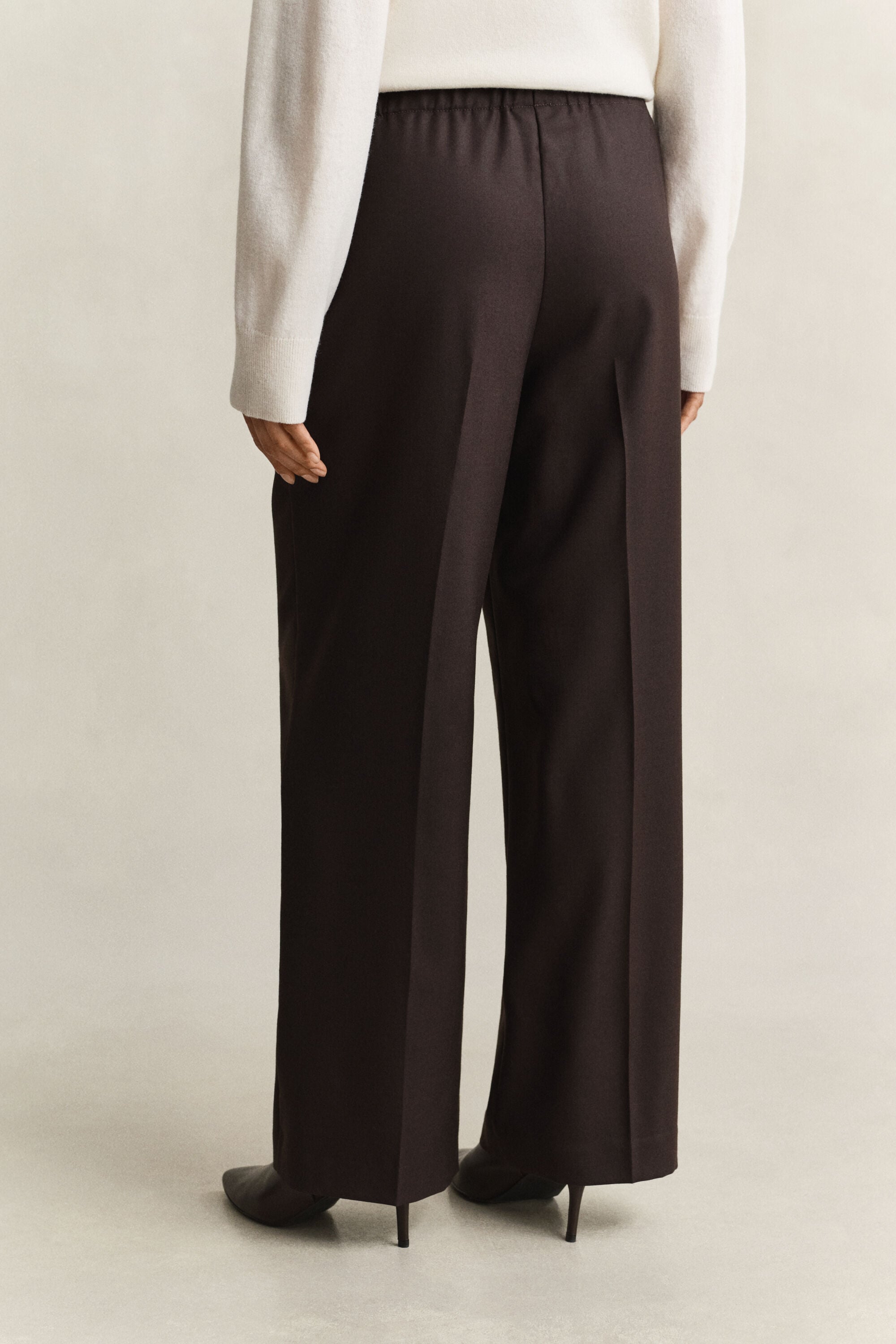 Pantalones de mezcla de lana