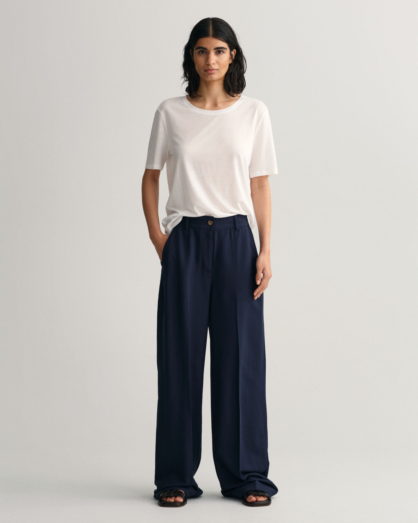 Pantalones Relaxed Fit Fluid