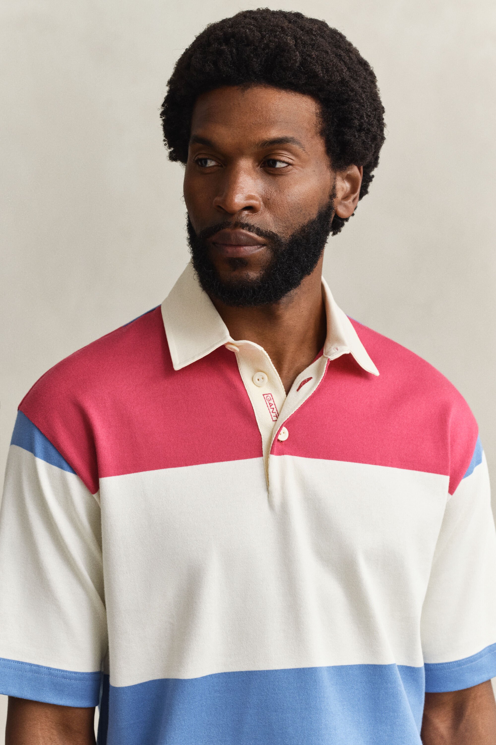 Rugger de manga corta